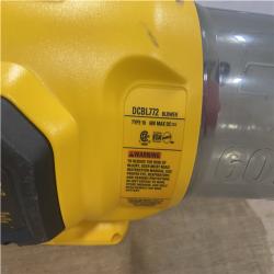 AS-IS DEWALT FLEXVOLT 60V MAX 125 MPH 600 CFM Brushless Cordless Battery Powered Blower (Tool Only)