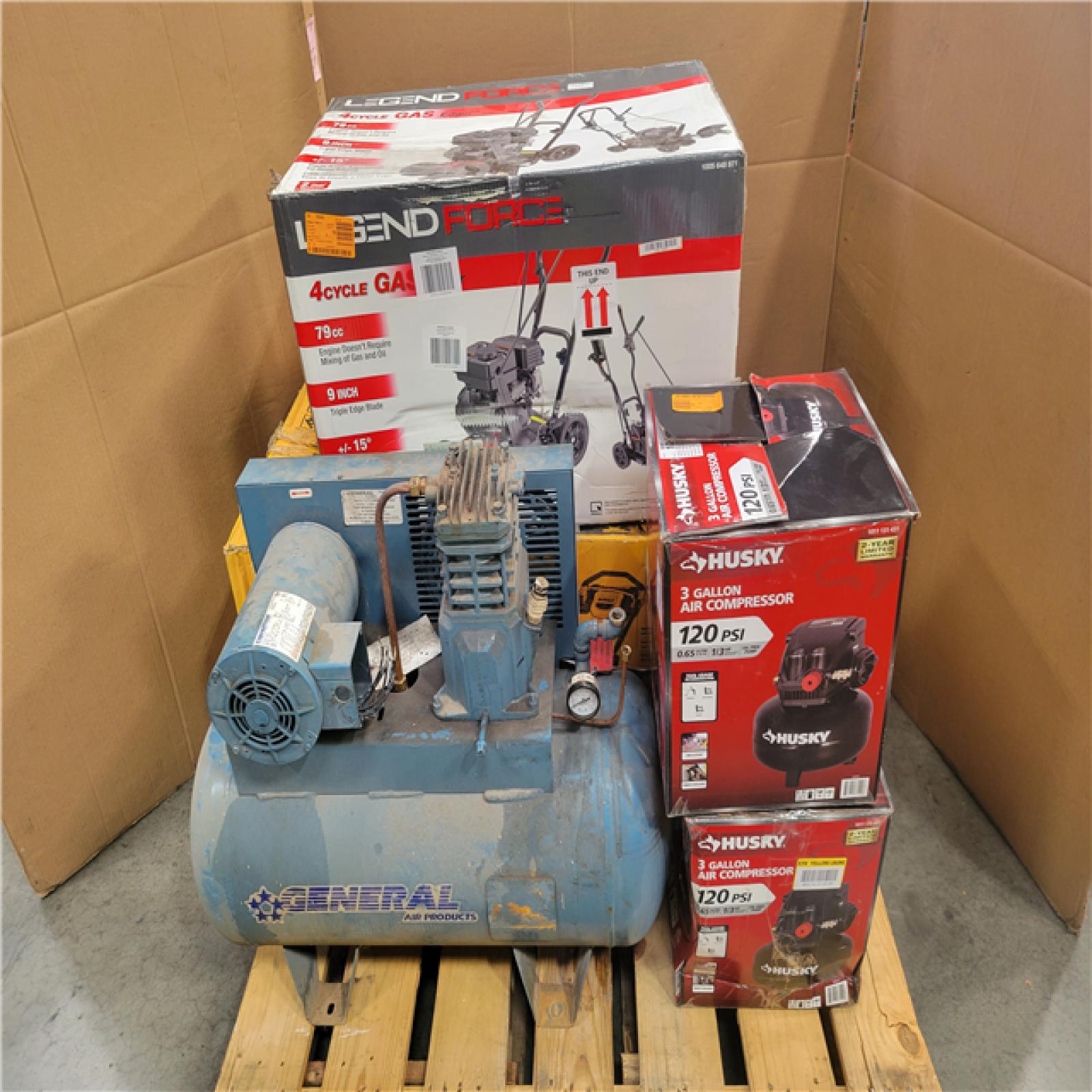 CALIFORNIA AS-IS OUTDOOR POWER EQUIPMENT