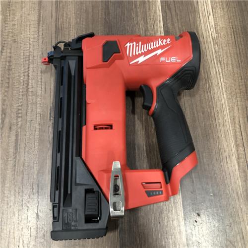 AS-IS Milwaukee FUEL 12-Volt Lithium-Ion Brushless Cordless 18-Gauge 1-1/2 in. Compact Brad Nailer (Tool Only)