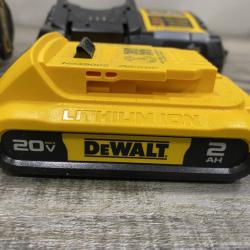 AS-IS DEWALT Atomic 20V Lithium-Ion Cordless Compact 1/2 in. Drill/Driver Kit