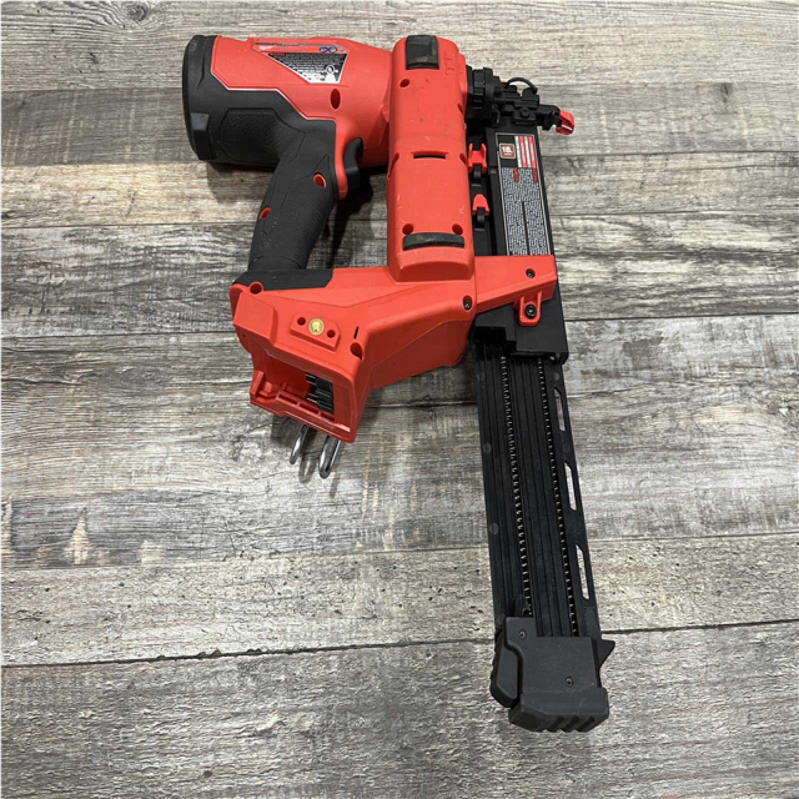 AS-IS Milwaukee FUEL 18-Volt Lithium-Ion Brushless Cordless Gen II 18-Gauge Brad Nailer (Tool-Only)