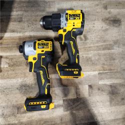 HOUSTON LOCATION - AS-IS DEWALT 2 TOOL COMBO KIT W/ (2) BATTERY & CHARGER