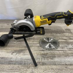 AS-IS DEWALT ATOMIC 20V MAX Cordless Brushless 4-1/2 in. Circular Saw (Tool Only)