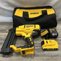 AS-IS DEWALT 20V MAX XR 18 Gauge Brad Nailer Kit