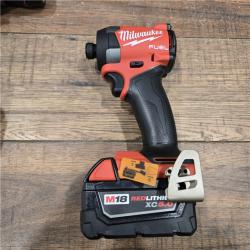 GOOD- MILWAUKEE FUEL 18V Lithium-Ion Brushless Cordless Hammer Drill and Impact Driver Combo Kit (2-Tool) with 2 Batteries