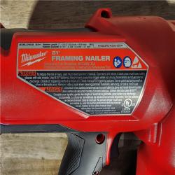 HOUSTON LOCATION - AS-IS Milwaukee 2744-20 M18 FUEL 3-1/2 in. 18-Volt 21-Degree Lithium-Ion Brushless Cordless Framing Nailer (Tool-Only)