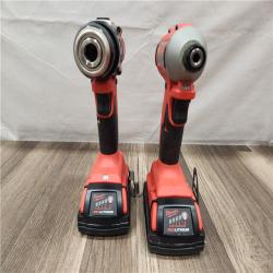 AS-IS- Milwaukee M18 Compact Brushless 2-Tool Combo Kit