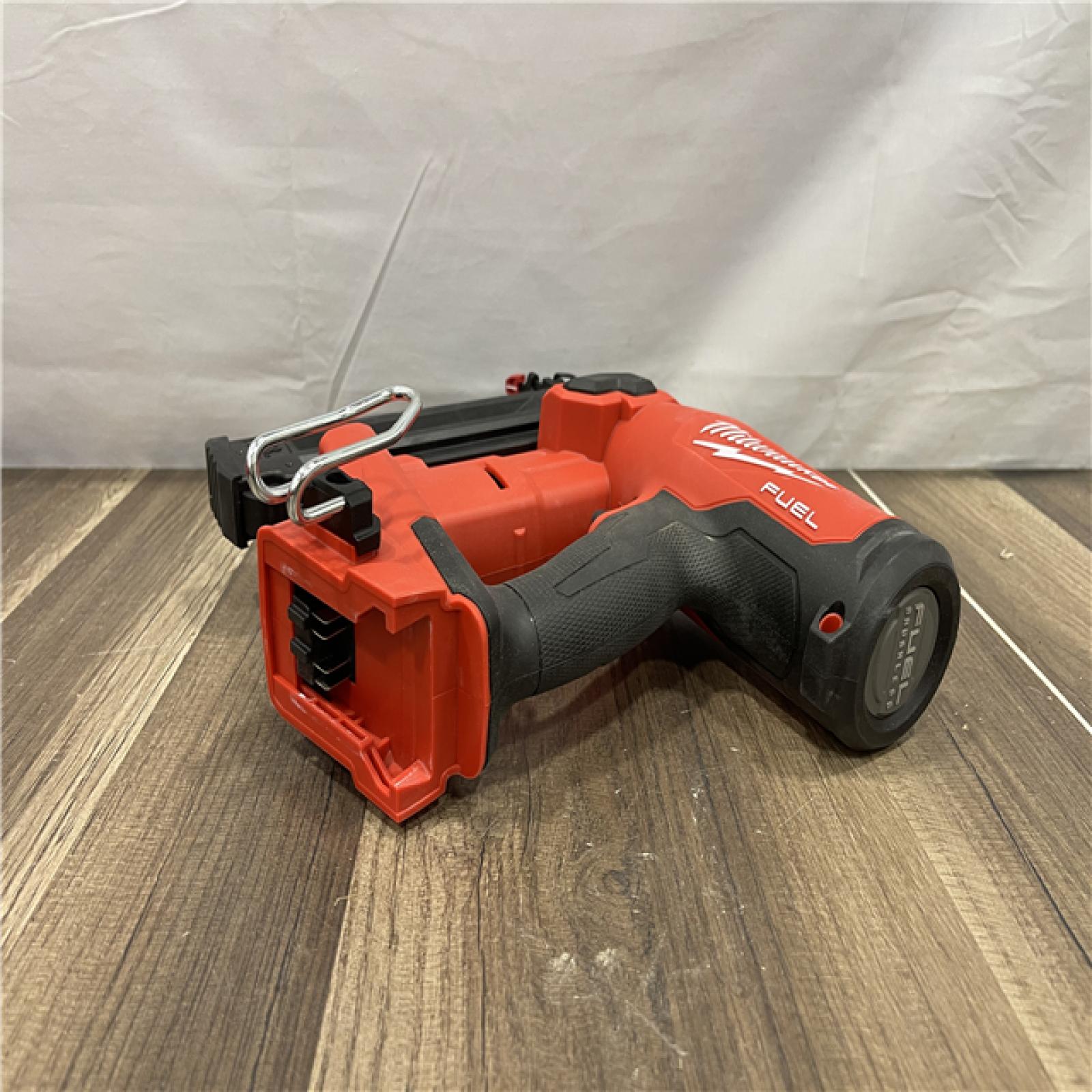 AS-IS Milwaukee FUEL 18-Volt Lithium-Ion Brushless Cordless Gen II 18-Gauge Brad Nailer (Tool-Only)