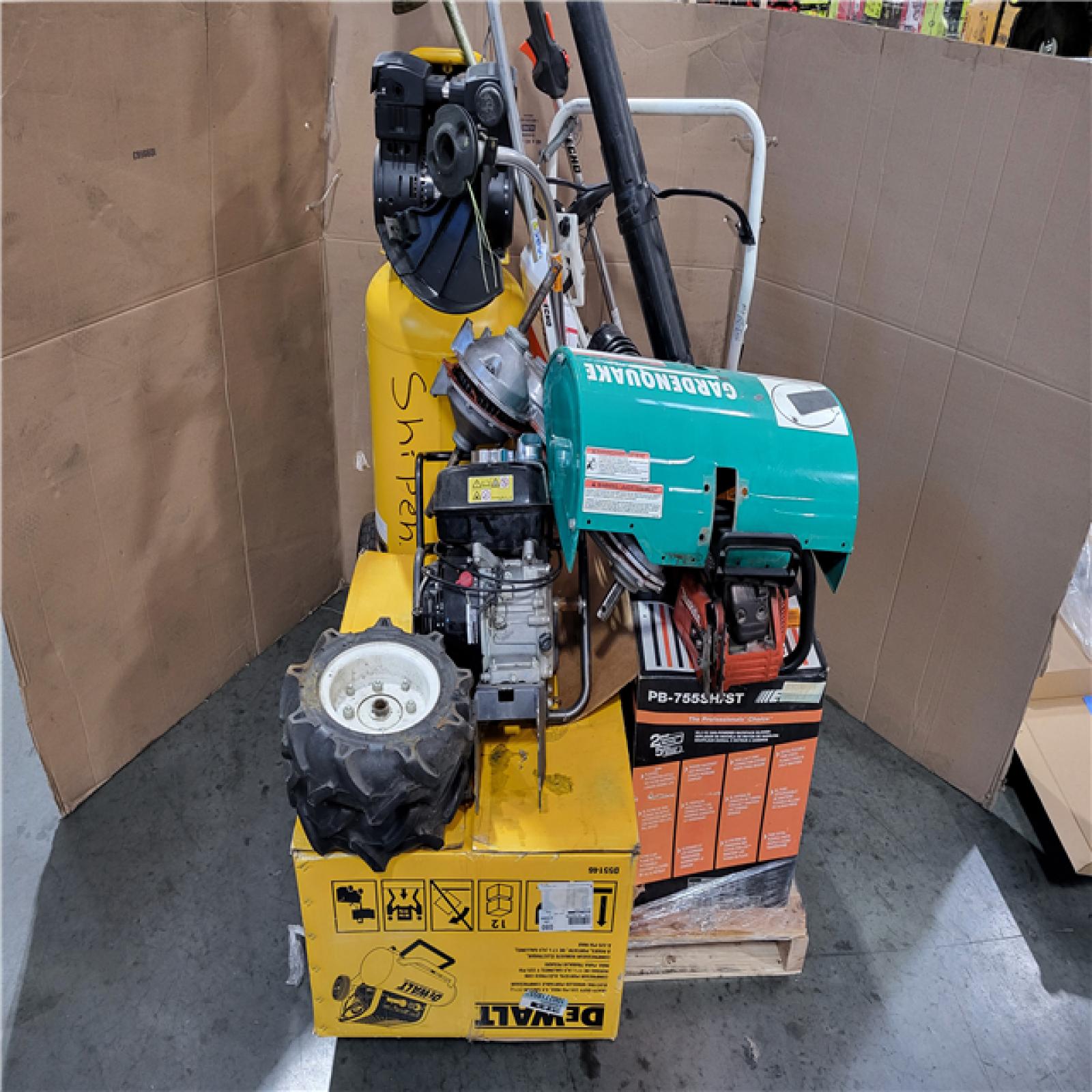 CALIFORNIA AS-IS OUT-DOOR POWER EQUIPMENT