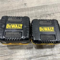 AS-IS DEWALT 20V MAX Lithium-Ion 6.0Ah and 4.0Ah Battery and Charger Starter Kit
