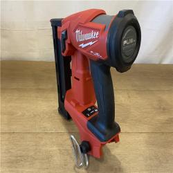 AS-IS Milwaukee FUEL 18-Volt Lithium-Ion Brushless Cordless 18-Gauge 1/4 in. Narrow Crown Stapler (Tool-Only)