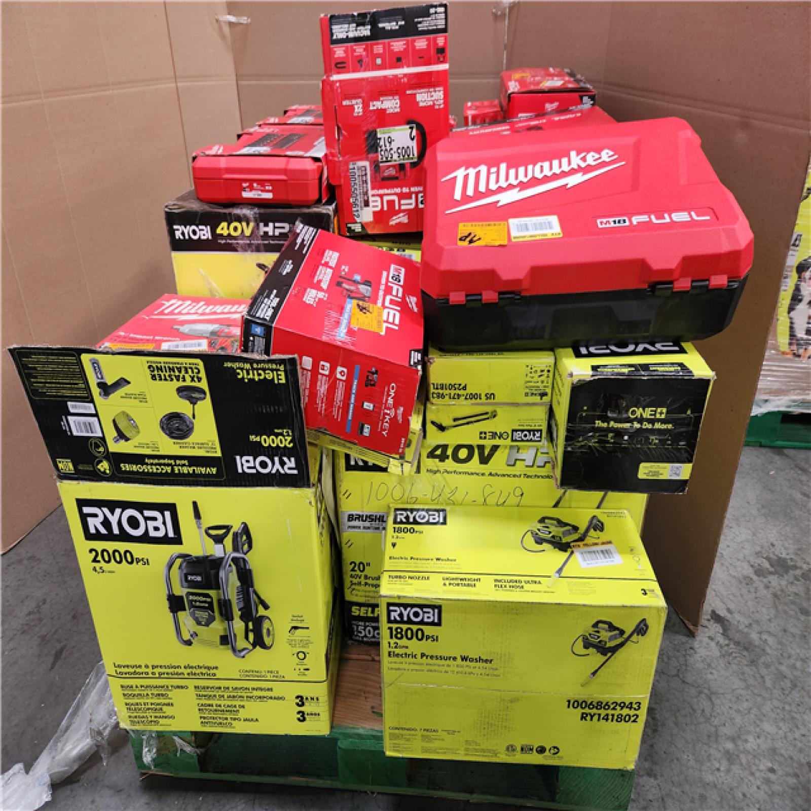 CALIFORNIA AS-IS TOOL PALLET