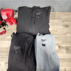 HOUSTON LOCATION - AS-IS MILWAUKEE 3 HEATED CLOTHING COMBO KIT
