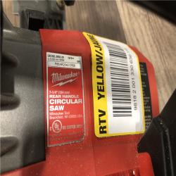 AS-IS Milwaukee FUEL 18V Lithium-Ion Cordless 7-1/4 in. Rear Handle Circular Saw (Tool-Only)