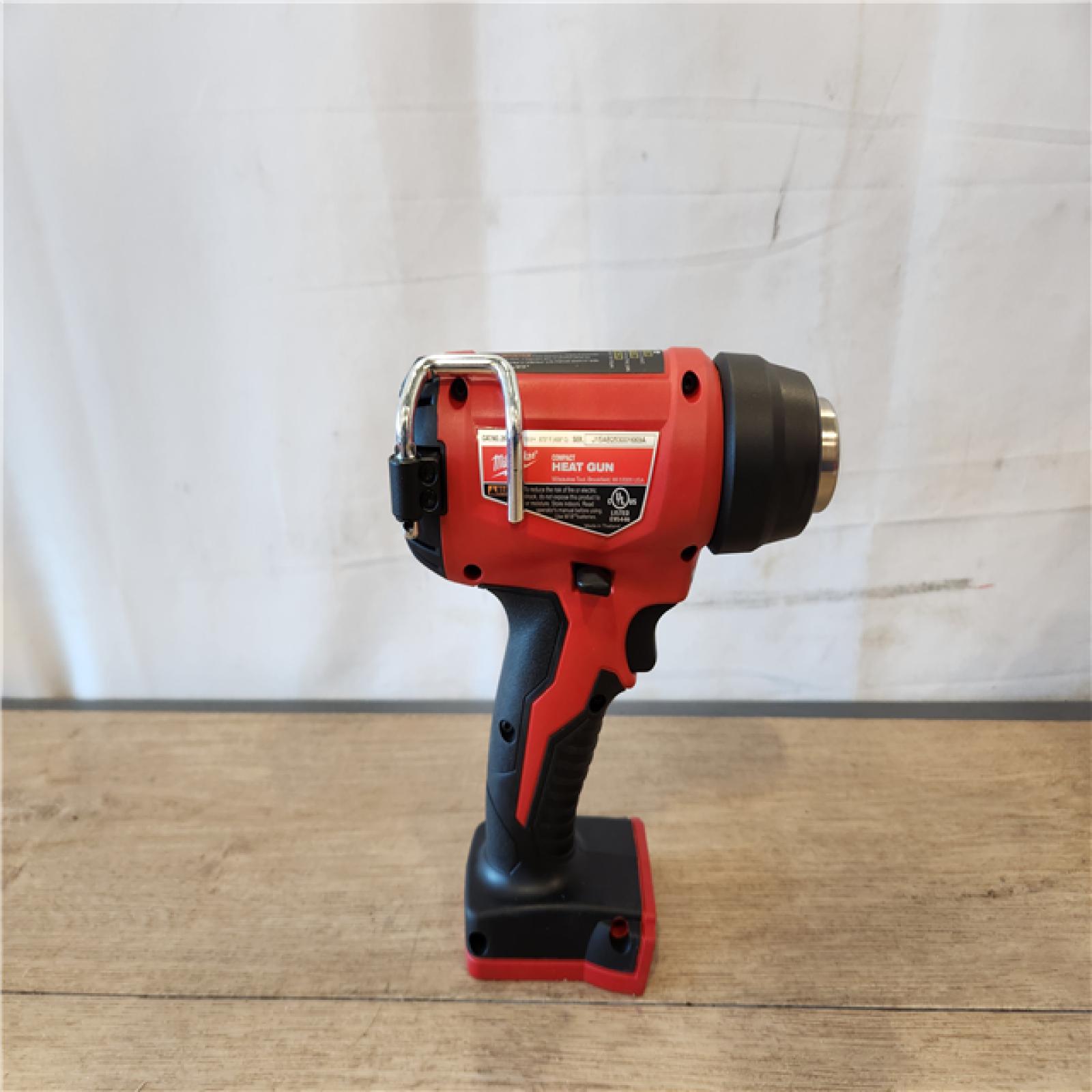 AS-IS- Milwaukee 18V Lithium-Ion Cordless Compact Heat Gun (Tool-Only)