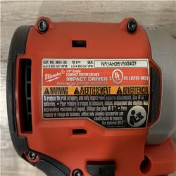 AS-IS Milwaukee 18V Lithium-Ion Compact Brushless Cordless 1/4 in. Impact Driver Kit