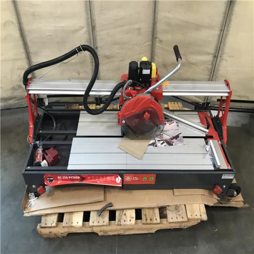 California LIKE-NEW Rubi Tools Dc-250 Python 1200 48In Wet Tile Saw 10In Blade