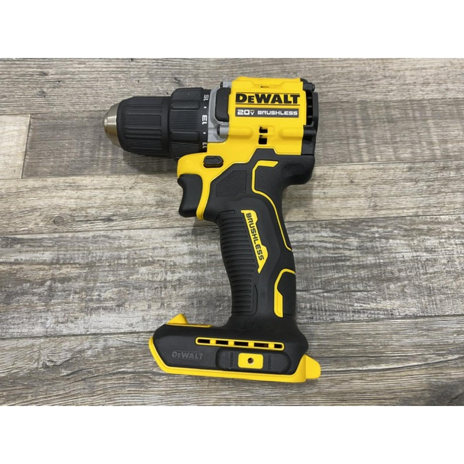 AS-IS DEWALT Atomic 20V Lithium-Ion Cordless Compact 1/2 in. Drill/Driver Kit
