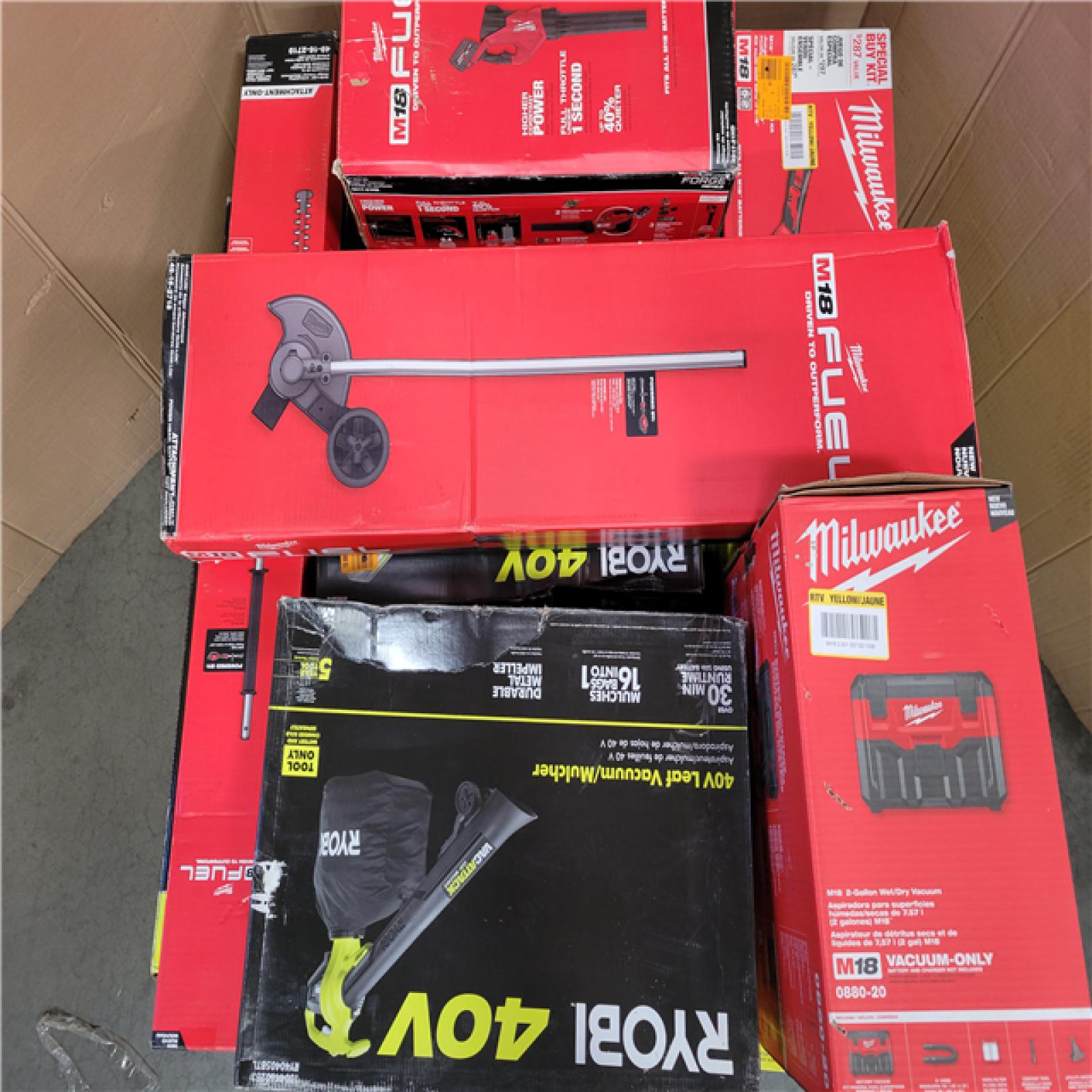 CALIFORNIA AS-IS TOOL PALLET