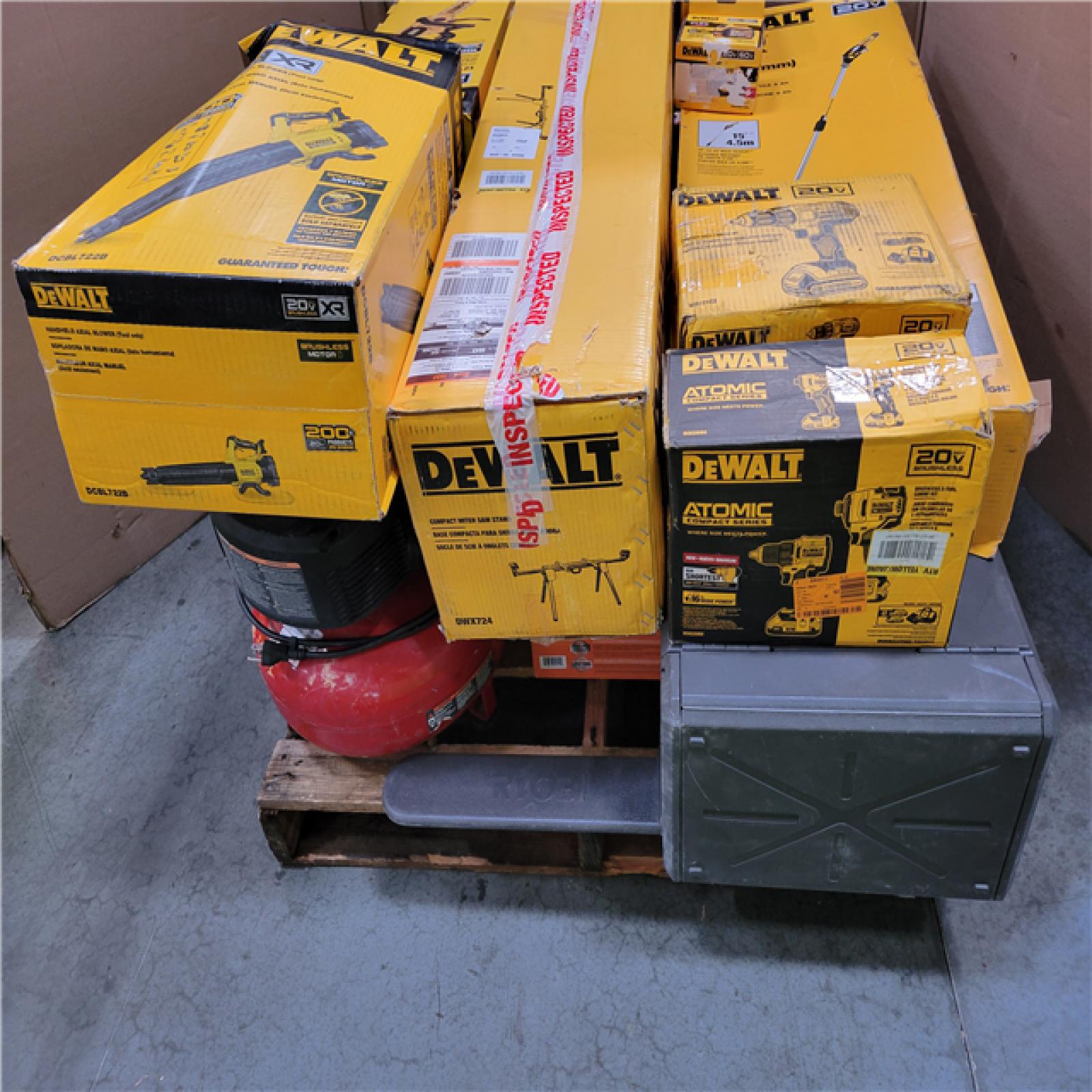 CALIFORNIA AS-IS TOOL PALLET