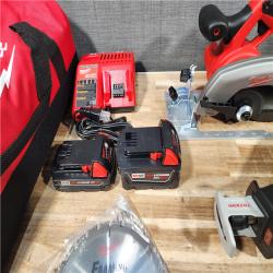 HOUSTON LOCATION - AS-IS (APPEARS LIKE NEW) Milwaukee 18V Lithium-Ion Cordless (5-Tool) Combo Kit