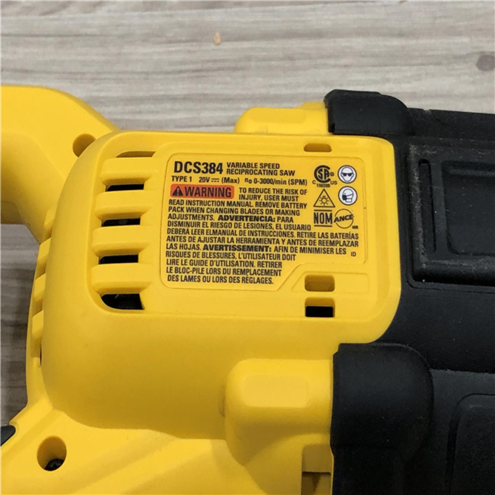 AS-IS DeWalt 20V MAX XR Cordless Reciprocating Saw (Tool-Only)