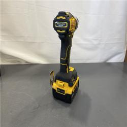 AS-IS - DEWALT 20V MAX XR Lithium-Ion Brushless Cordless 1/4 3-Speed Impact Driver Kit