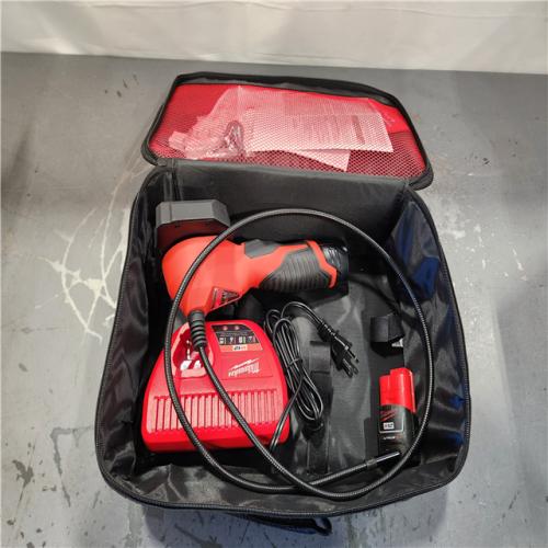 AS-IS- MILWAUKEE M12 12V Lithium-Ion Cordless M-SPECTOR 360-Degree 4 Ft. Inspection Camera Kit