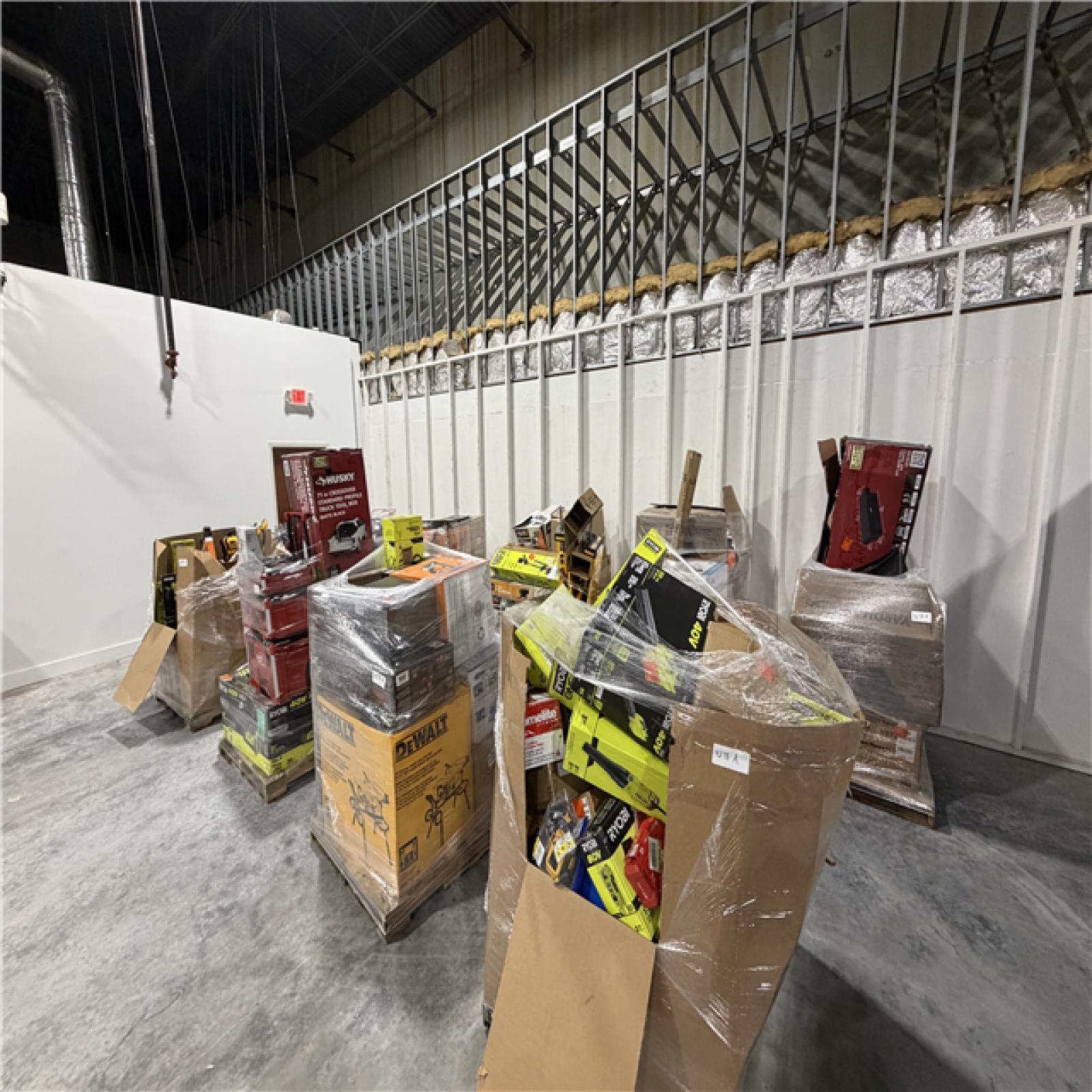 Atlanta Location AS-IS Tools and More Partial Truckload (9 Pallets) 4278-A