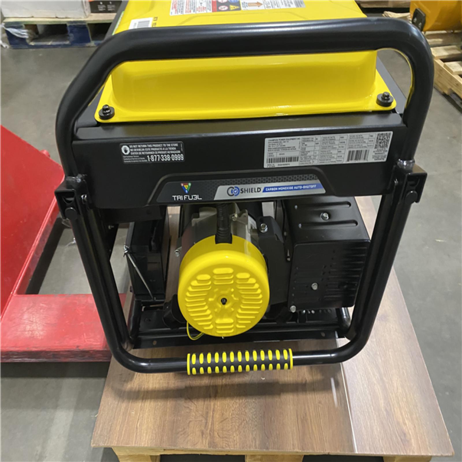 Dallas Location - As-Is Champion Power Equipment 11,500/9,200-Watt GasolineGas  Portable Generator