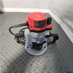 HOUSTON Location-AS-IS-Milwaukee 5625-20 - 3-1/2 HP 15.0A 120V Corded Fixed-Based Router APPEARS IN USED Condition