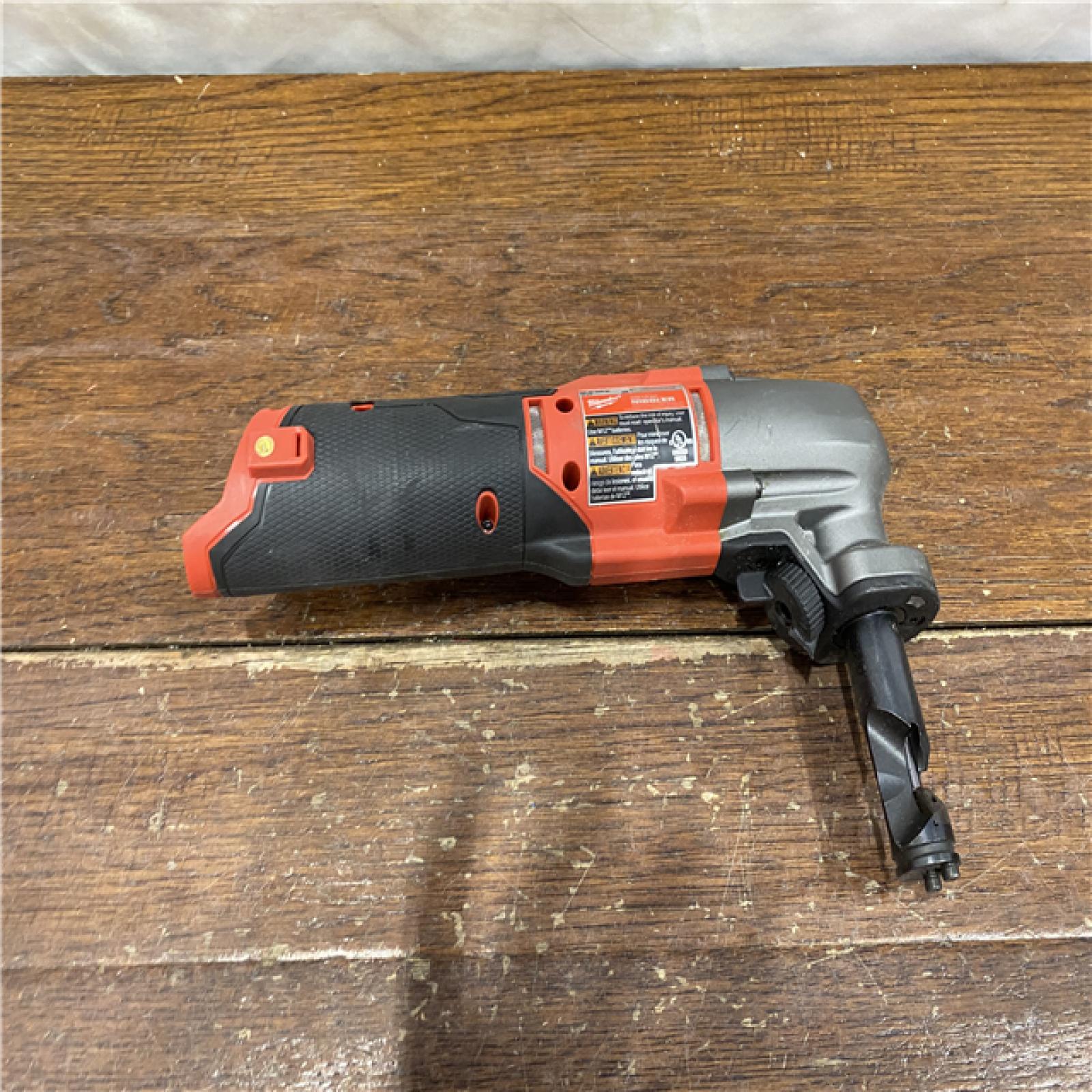 AS-IS Milwaukee M12 FUEL Brushless Cordless 16 Gauge Variable Speed Nibbler (Tool Only)