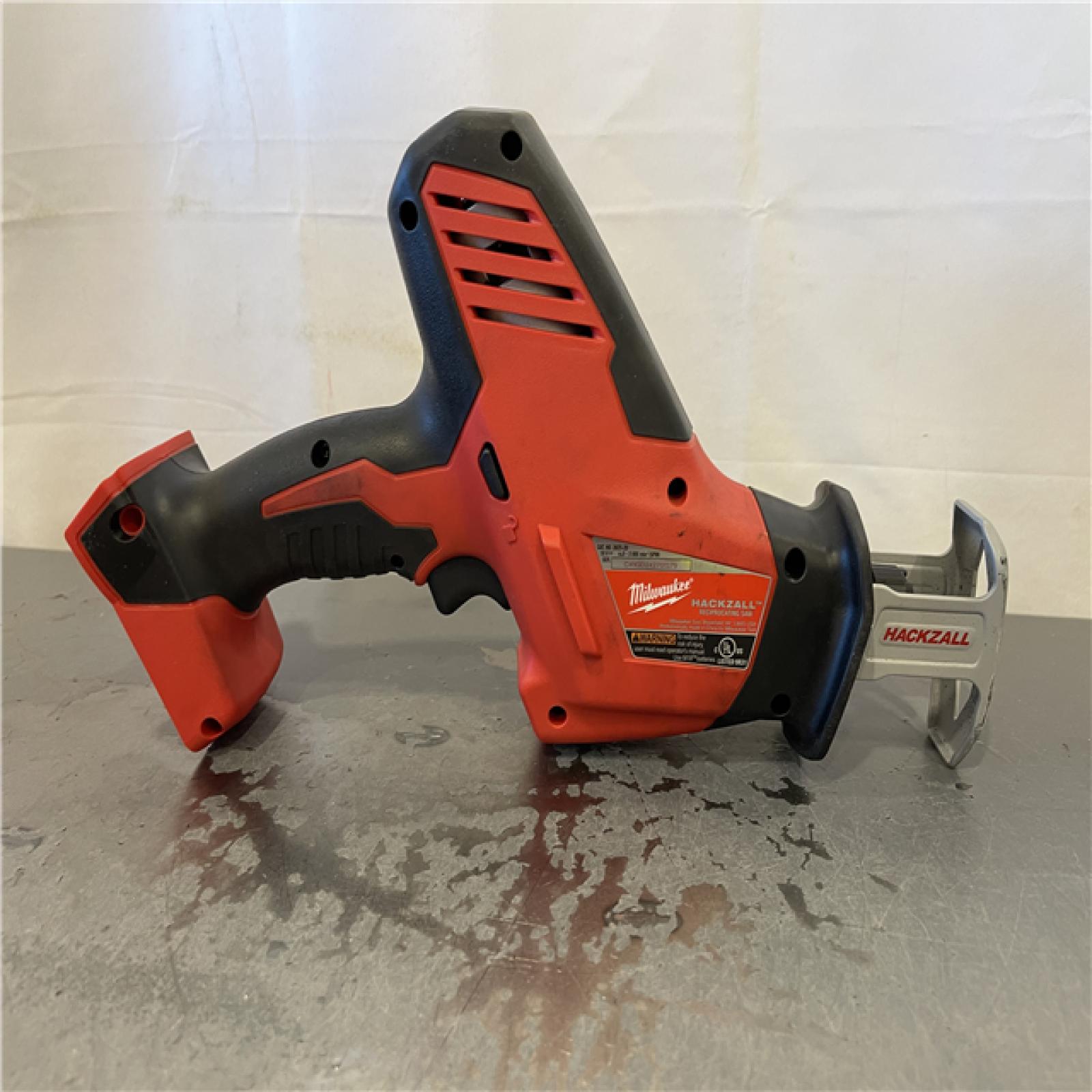 AS-IS - Milwaukee M18 18V Lithium-Ion Cordless HACKZALL Reciprocating Saw