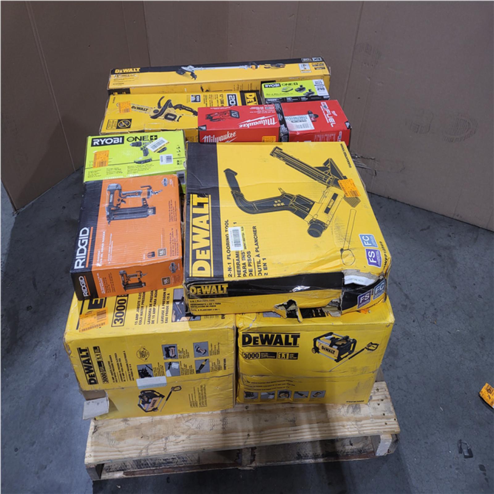 CALIFORNIA AS-IS TOOL PALLET