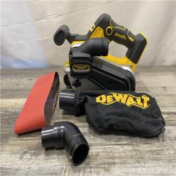 AS-IS DEWALT 20V MAX* XR Brushless Cordless Belt Sander (Tool-Only)