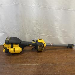 AS-IS DEWALT FLEXVOLT 60V MAX 17 in. Cordless Battery Powered Attachment Capable Trimmer Kit with (1) FLEXVOLT 3 Ah Battery & Charger