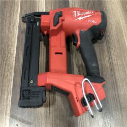 AS-IS Milwaukee FUEL 18-Volt Lithium-Ion Brushless Cordless 18-Gauge 1/4 in. Narrow Crown Stapler (Tool-Only)