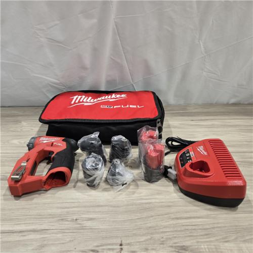 AS-IS Milwaukee 2505-22 M12 FUEL 3/8 in. Cordless Installation Drill Driver Kit