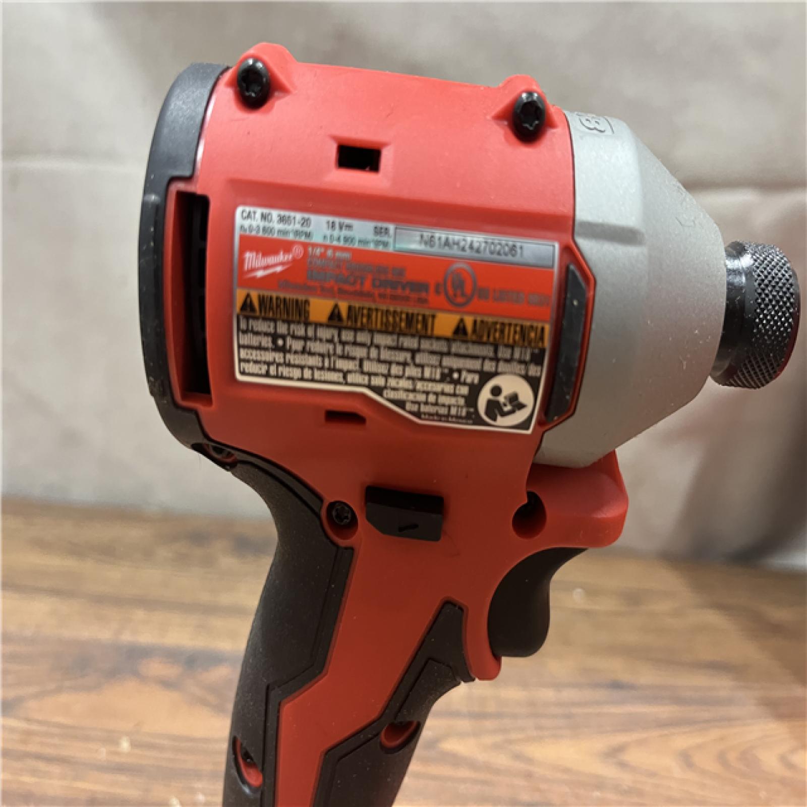 AS-IS Milwaukee M18 Compact Brushless 2-Tool Combo Kit