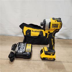 AS-IS- DEWALT ATOMIC 20V MAX* Brushless Cordless Compact 1/4 in. Impact Driver Kit