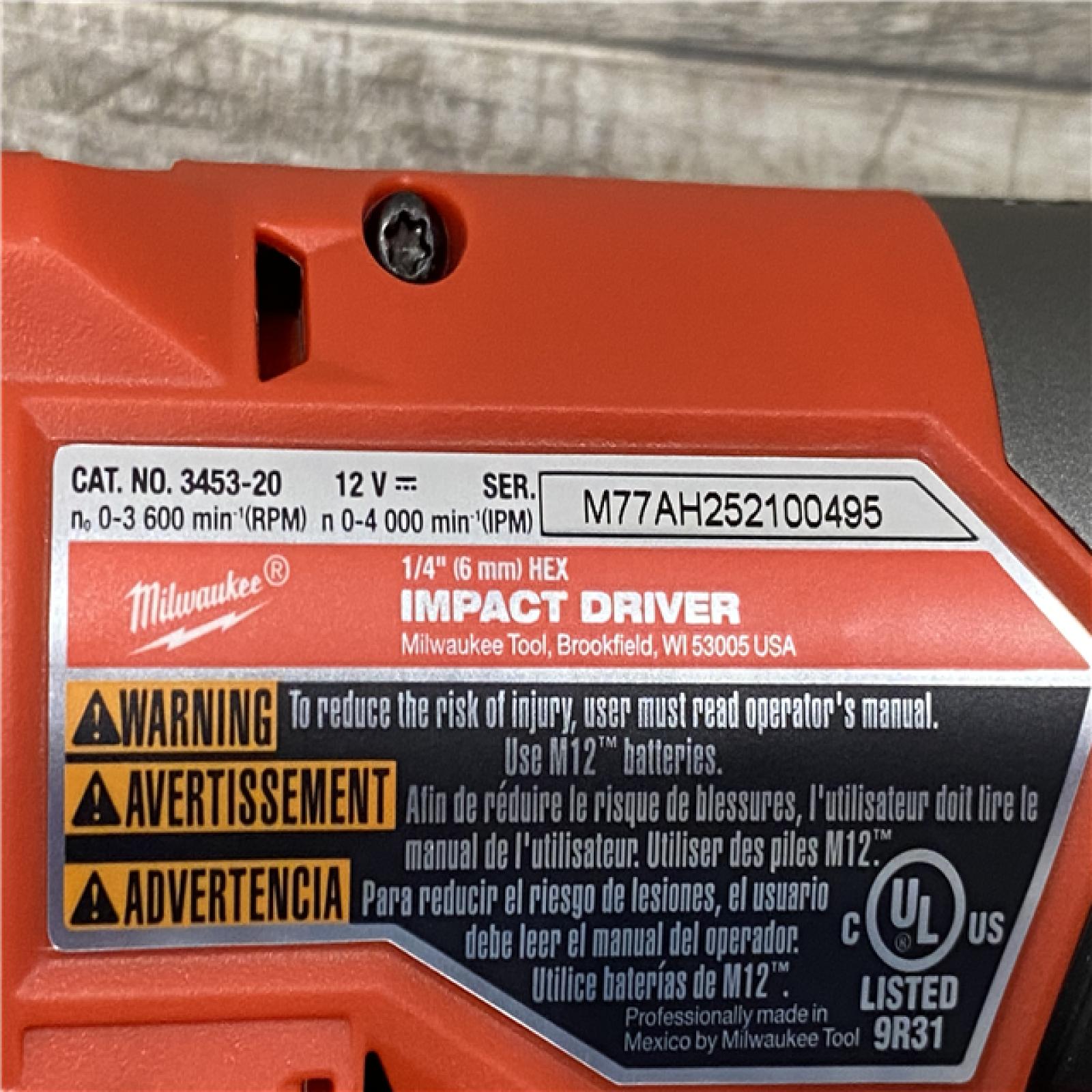 AS-IS Milwaukee FUEL 12-Volt Lithium-Ion Brushless Cordless Hammer Drill and Impact Driver Combo Kit