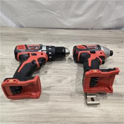 AS-IS Milwaukee 18V Cordless 2-Tool Drill/Driver and Impact Driver Kit