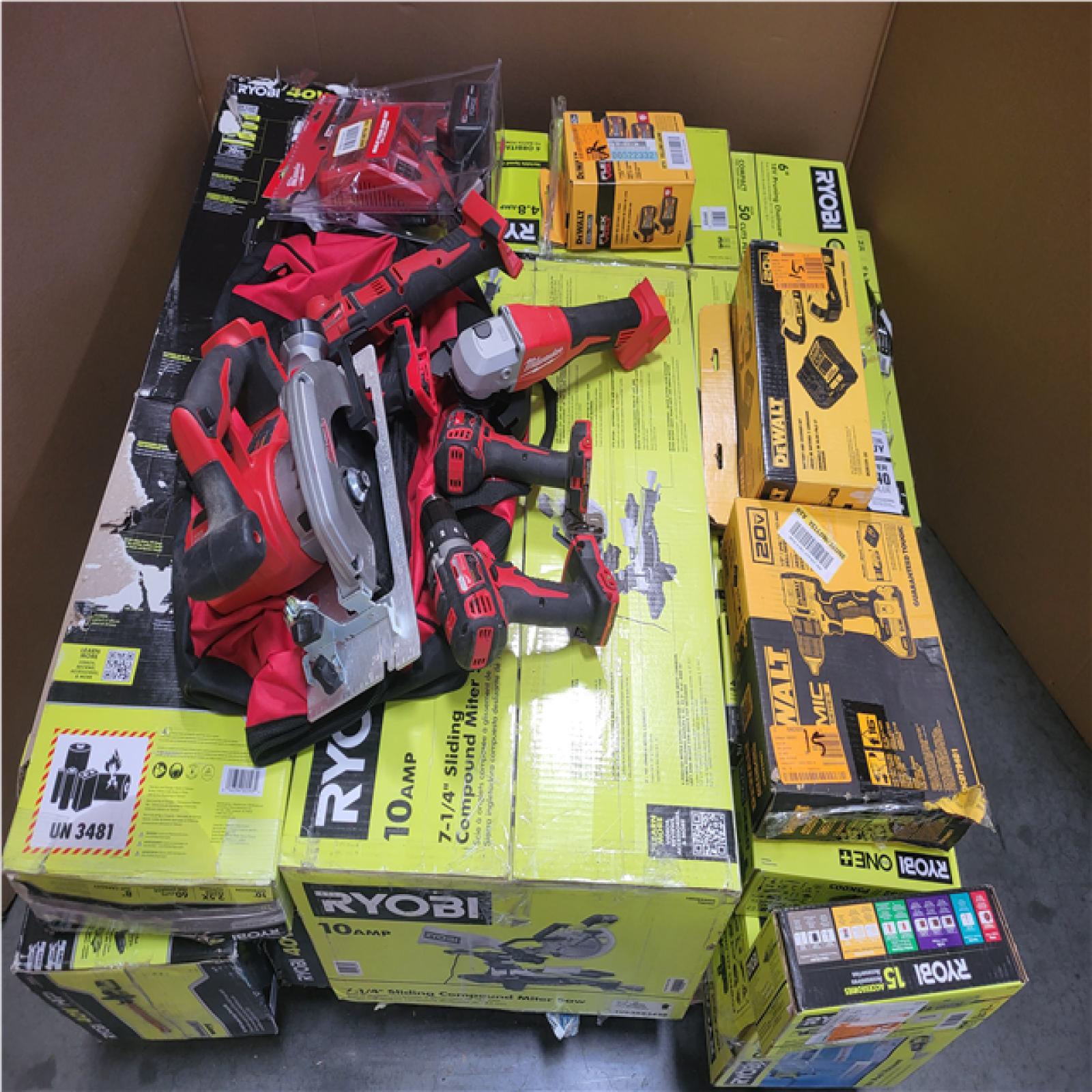 CALIFORNIA AS-IS TOOL PALLET