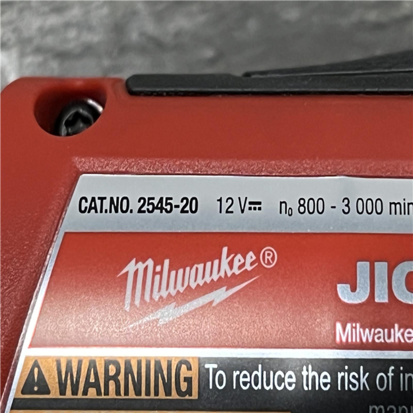 AS-IS Milwaukee 12V Fuel Lithium-Ion Cordless Jig Saw (Tool-Only)