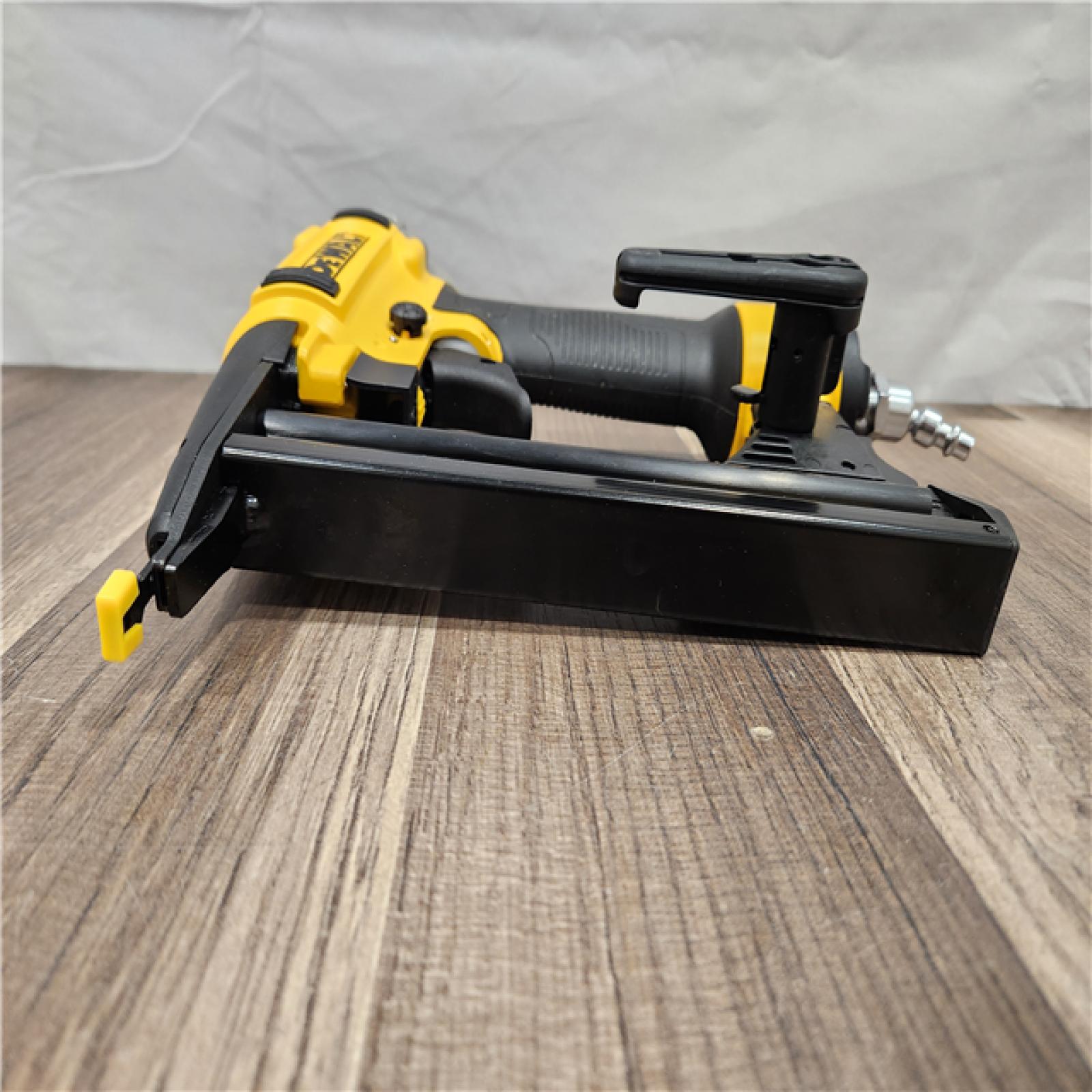 LIKE NEW! - DEWALT Pneumatic 18-Gauge 1/4 in. Crown Corded Stapler