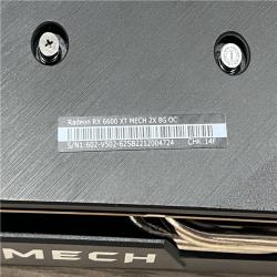 AS-IS MSI Radeon RX 6600 XT MECH 2X 8G OC Gaming Graphics Card