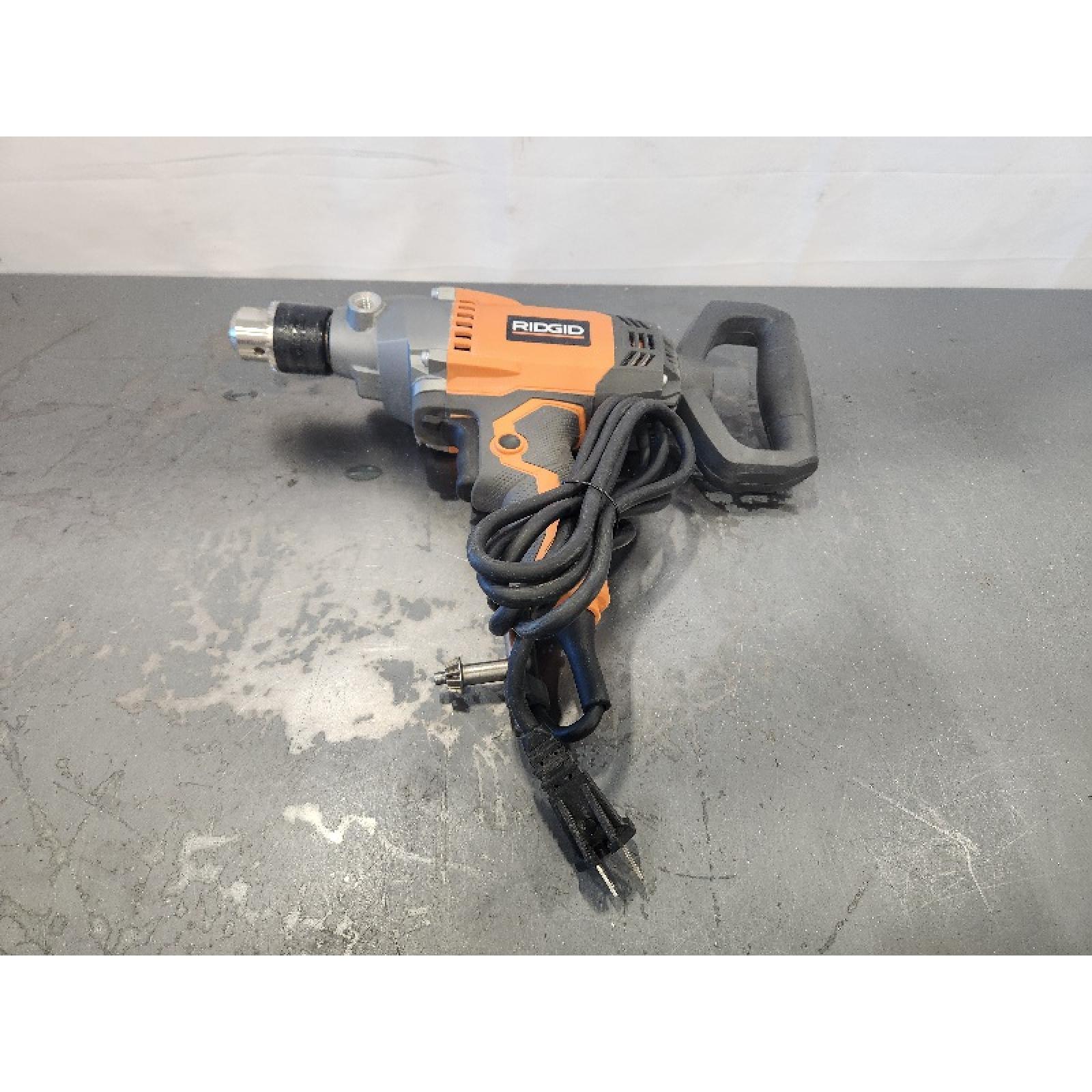 AS-IS- 9 Amp Corded 1/2 in. Spade Handle Mud Mixer