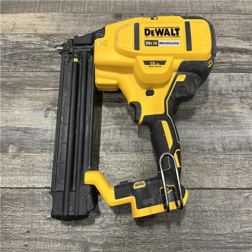 AS-IS DEWALT 20V MAX XR Lithium-Ion Electric Cordless 18-Gauge Brad Nailer (Tool Only)