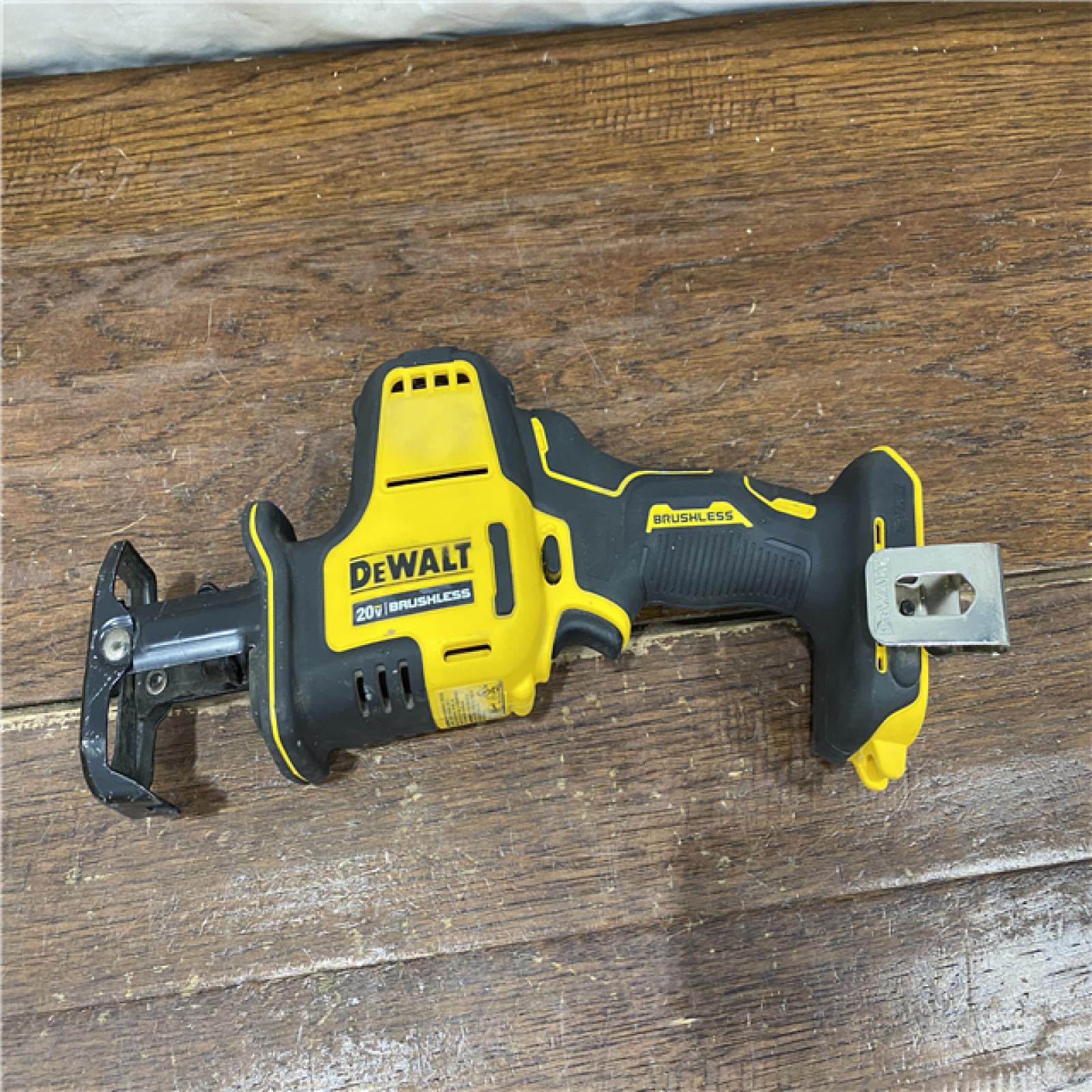 AS-IS Dewalt DCS369B ATOMIC 20V MAX Cordless One-Handed Reciprocating Saw (Tool Only)