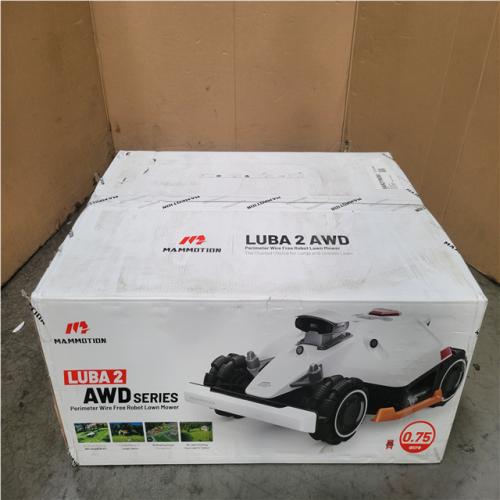 CALIFORNIA NEW MAMMOTION LUBA 2 AWD SERIES ROBOT LAWN MOWER